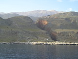 Aradena Gorge from boat