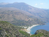 Sougia from road to Lissos
