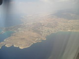 Approaching to Athens by Plane